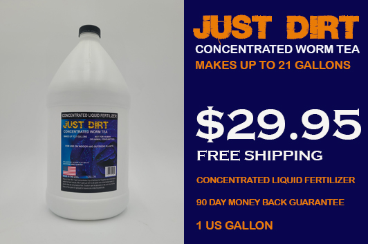 1 US GALLON JUST DIRT LIQUID FERTILIZER